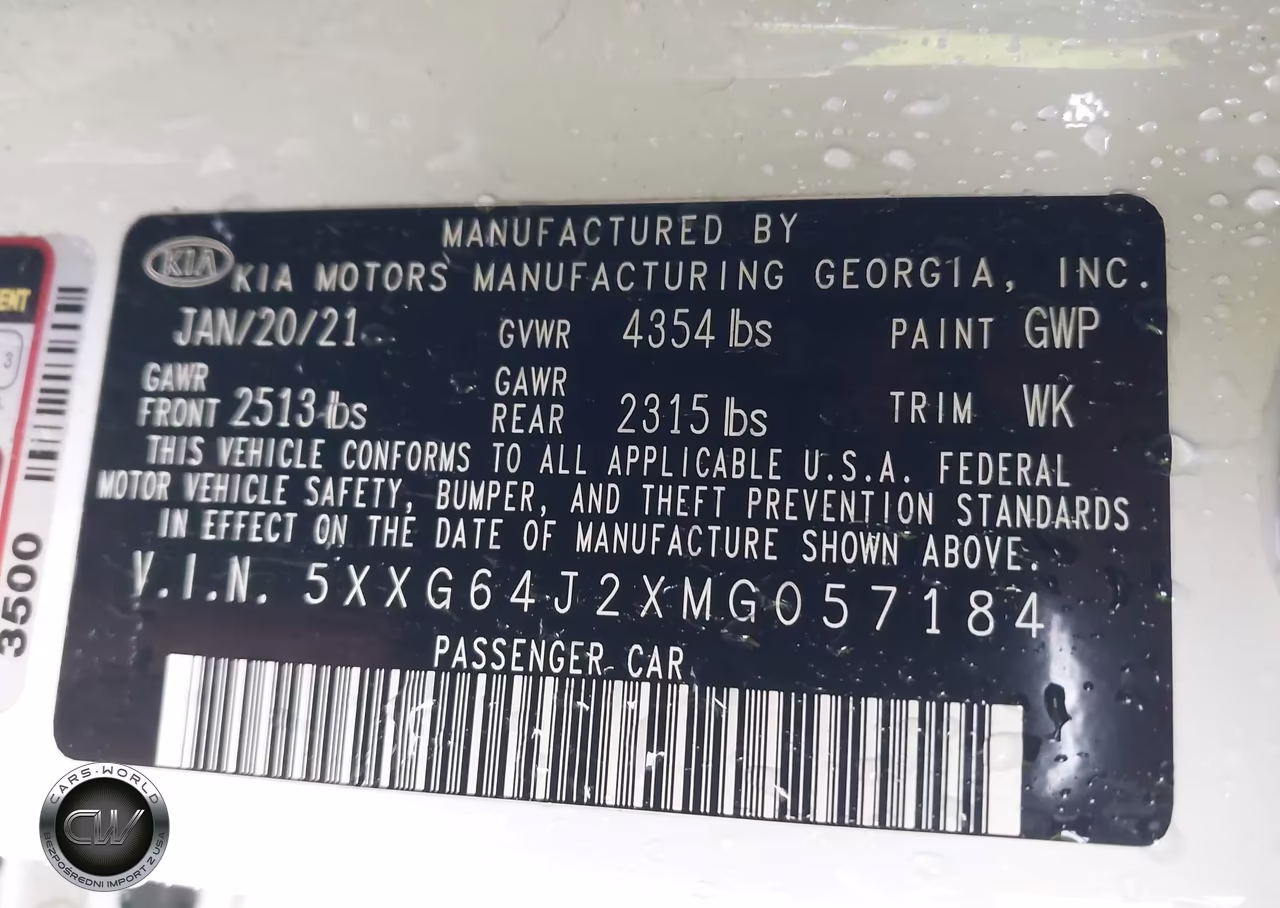 2021 Kia K5 Gt-Line VIN:5XXG64J2XMG057184 - 9