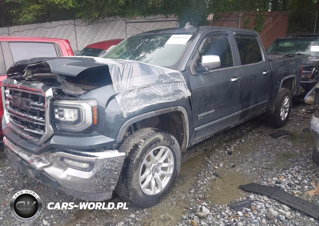 2018 GMC Sierra 1500 Slt VIN:3GTU1NER2JG109558 - 2