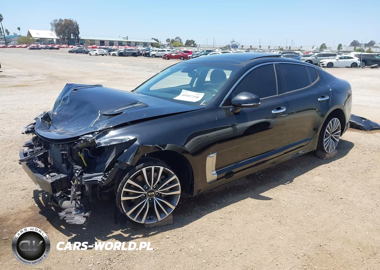 2018 Kia Stinger Premium VIN:KNAE25LA9J6033883 - 2