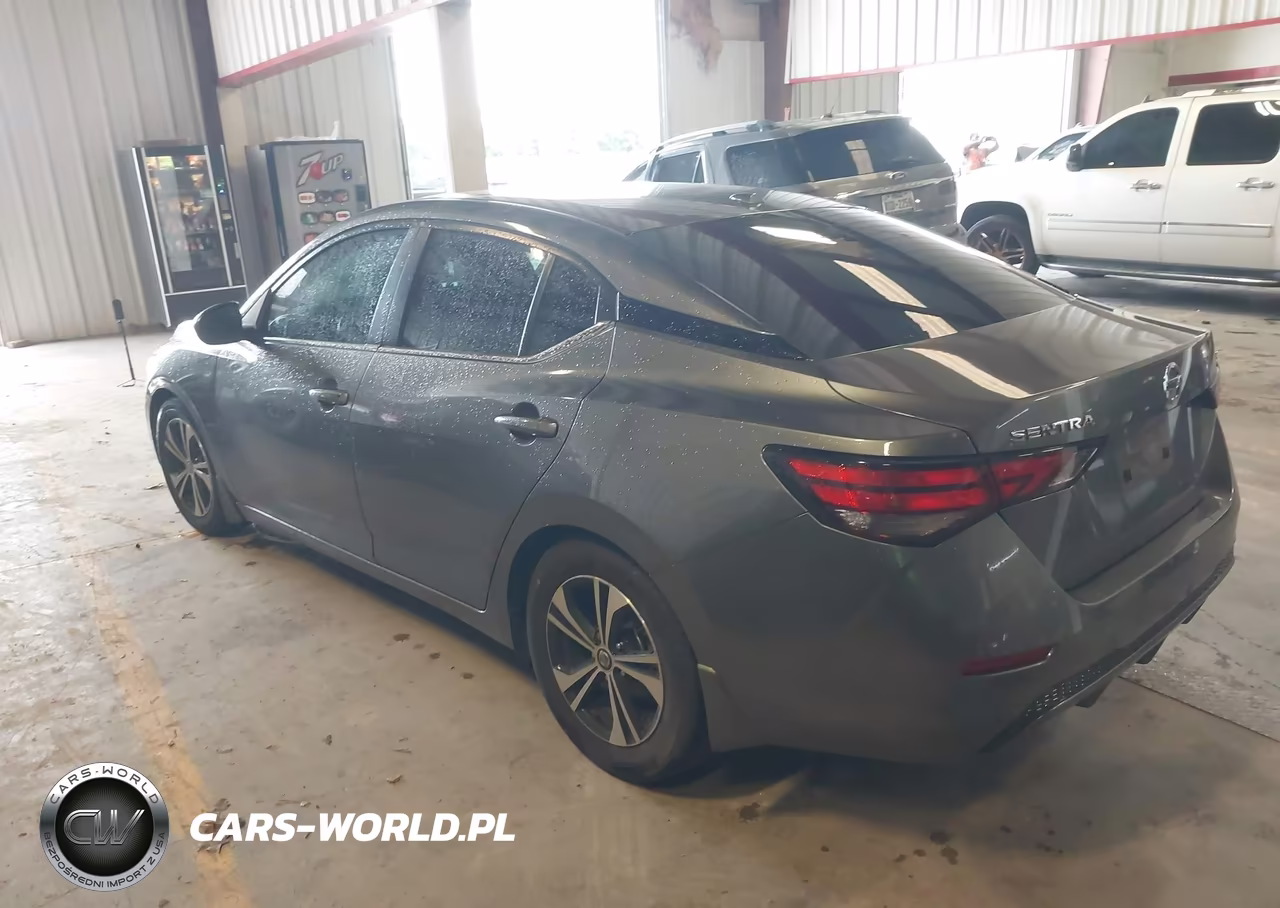 2021 Nissan Sentra Sv Xtronic Cvt VIN:3N1AB8CV8MY224717 - 3