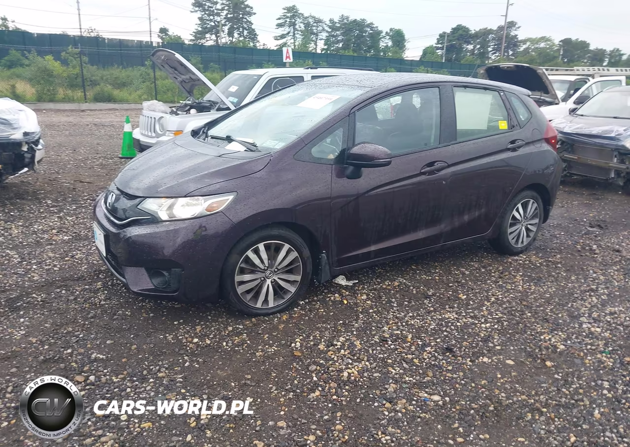 2017 Honda Fit Ex-L VIN:JHMGK5H83HS003652 - 2