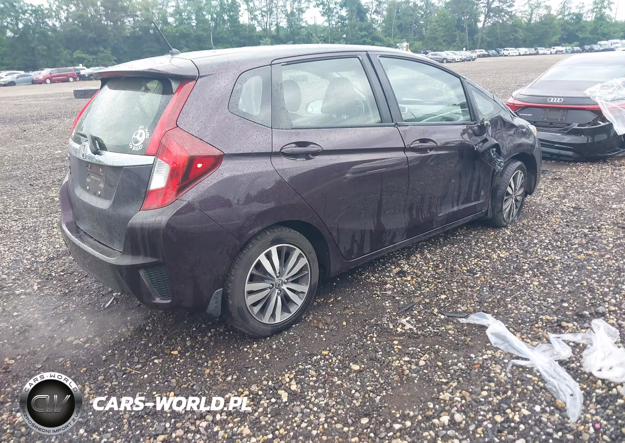 2017 Honda Fit Ex-L VIN:JHMGK5H83HS003652 - 4