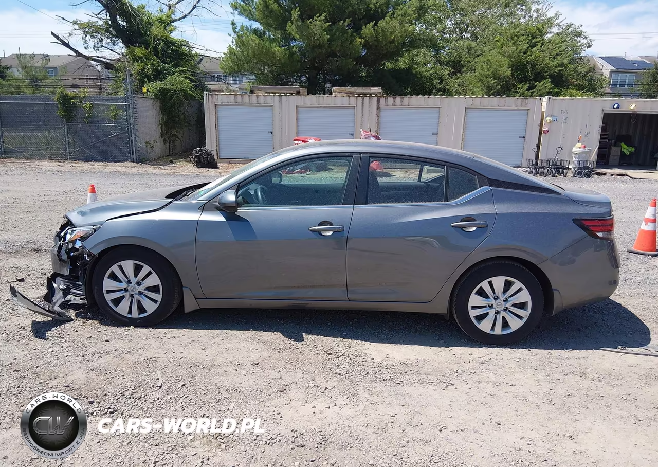 2020 Nissan Sentra S Xtronic Cvt VIN:3N1AB8BV6LY264181 - 14