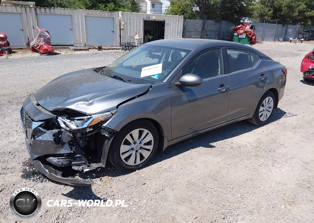 2020 Nissan Sentra S Xtronic Cvt VIN:3N1AB8BV6LY264181 - 2