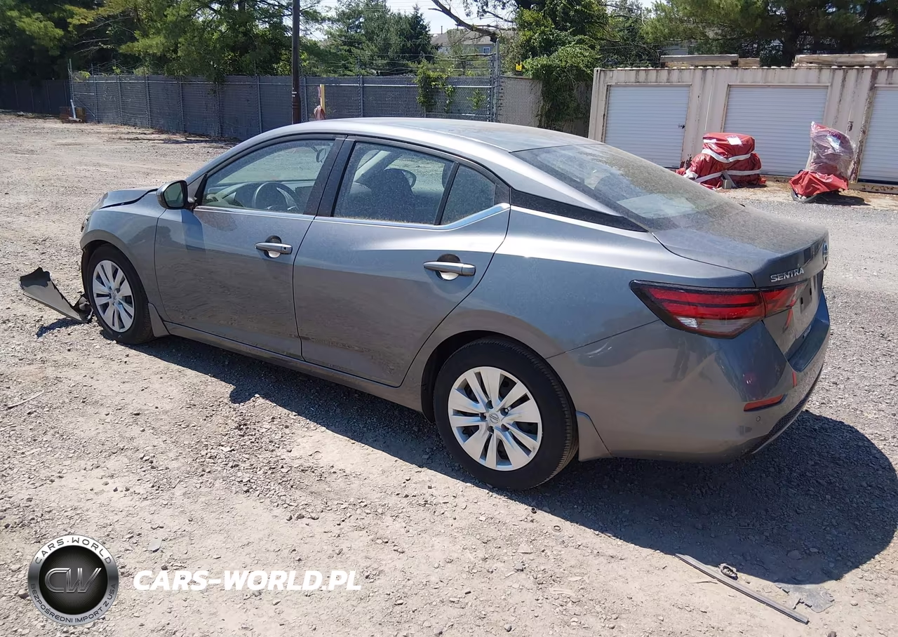 2020 Nissan Sentra S Xtronic Cvt VIN:3N1AB8BV6LY264181 - 3