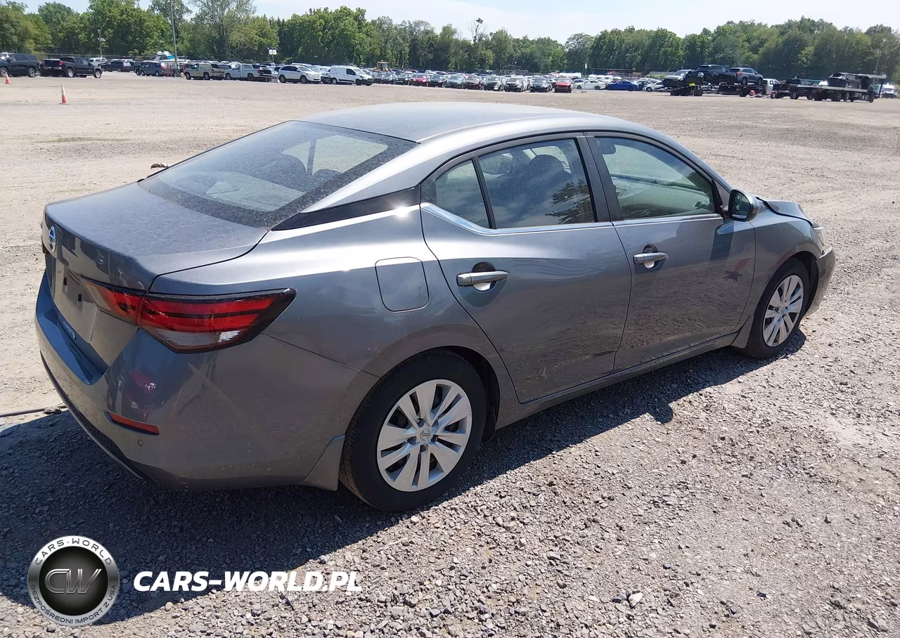 2020 Nissan Sentra S Xtronic Cvt VIN:3N1AB8BV6LY264181 - 4