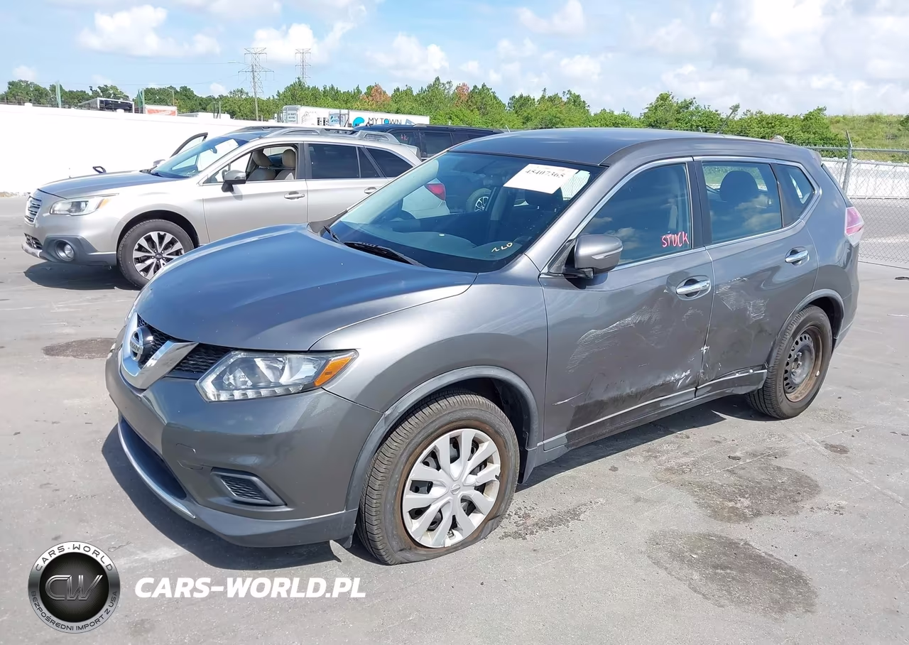 2015 Nissan Rogue S VIN:KNMAT2MT8FP505778 - 2