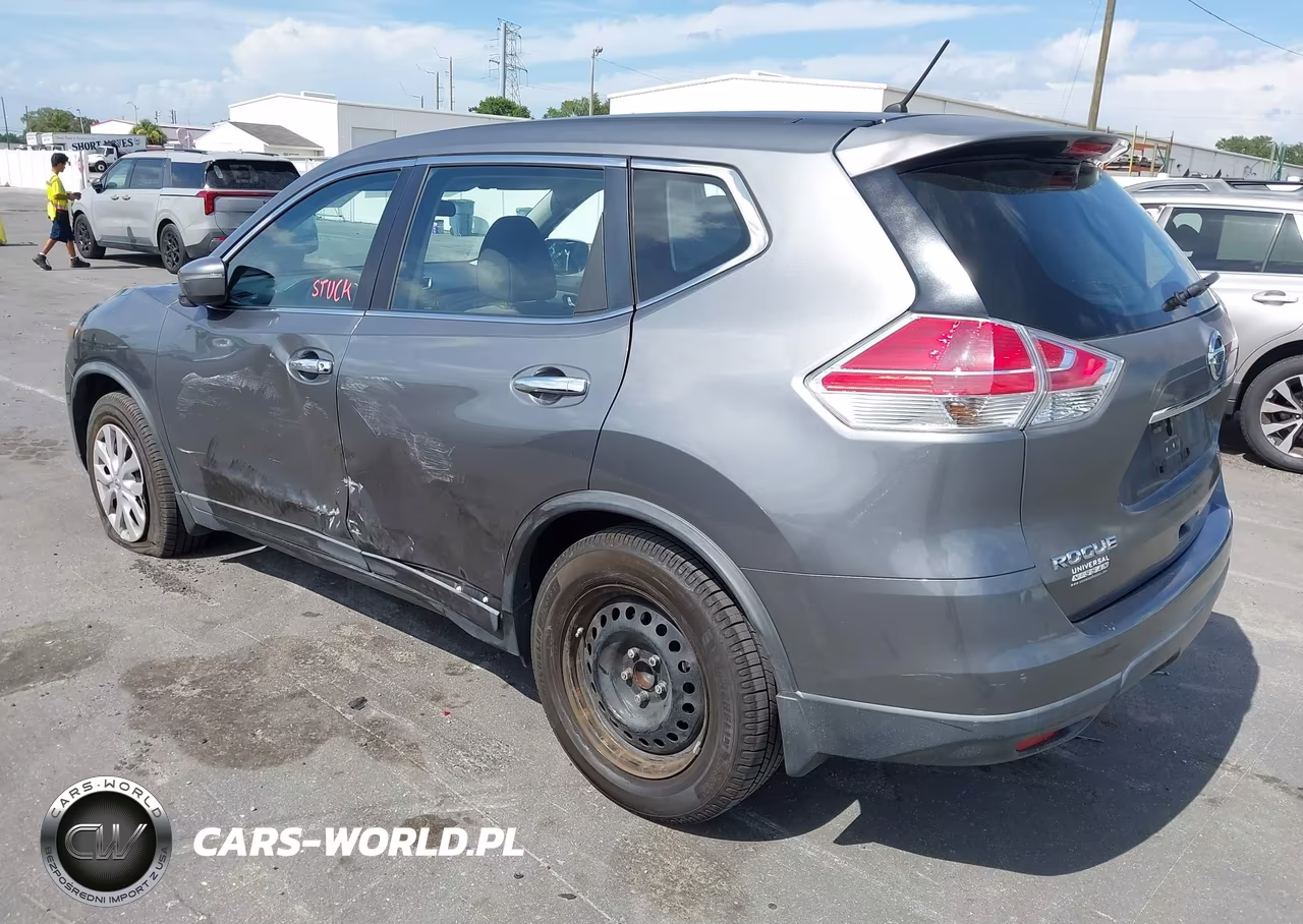 2015 Nissan Rogue S VIN:KNMAT2MT8FP505778 - 3