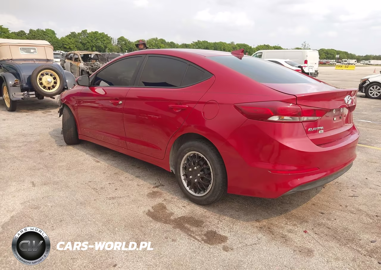 2017 Hyundai Elantra Se VIN:KMHD74LF1HU103593 - 3