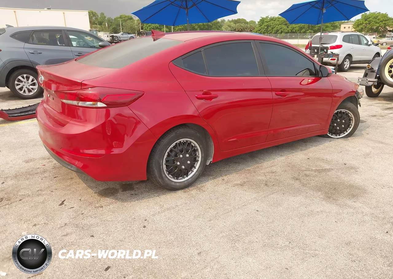 2017 Hyundai Elantra Se VIN:KMHD74LF1HU103593 - 4