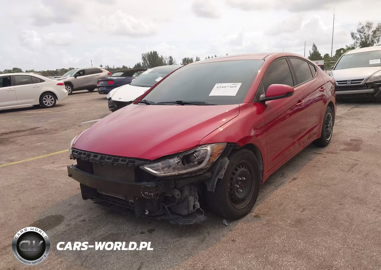2017 Hyundai Elantra Se VIN:KMHD74LF1HU103593 - 6
