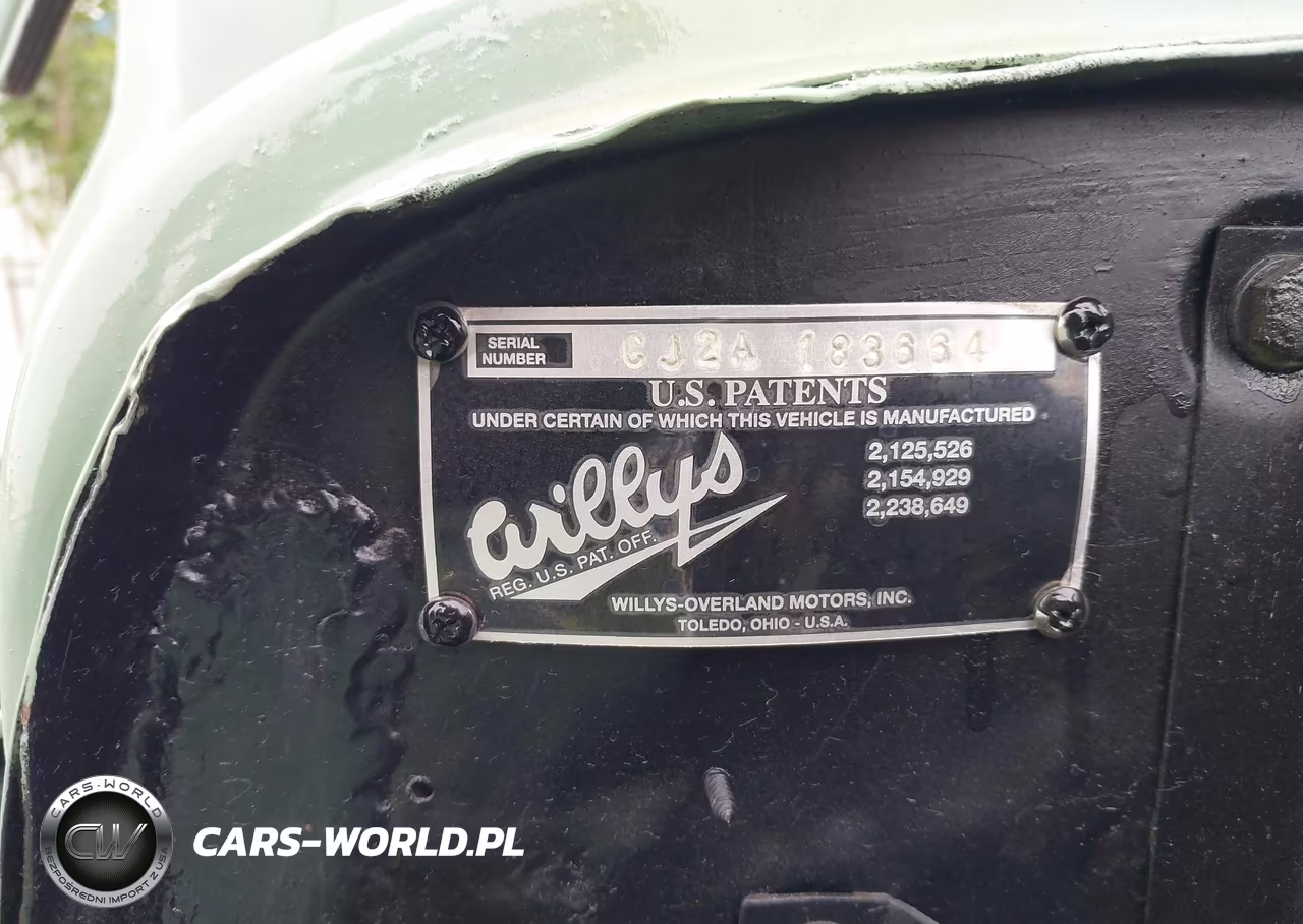1948 Jeep Willys VIN:CJ2A183664 - 9