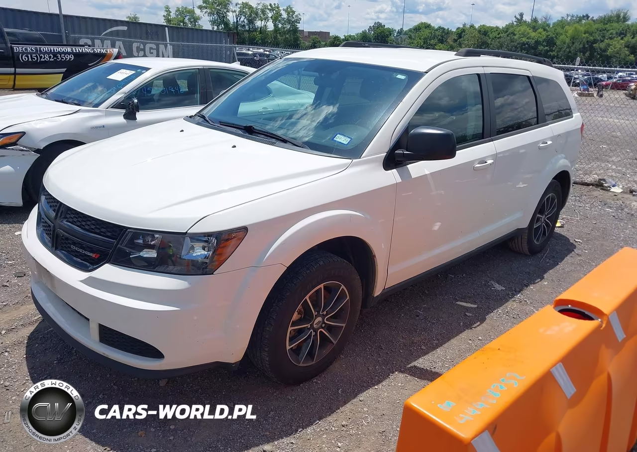 2018 Dodge Journey Se VIN:3C4PDCAB7JT189058 - 2