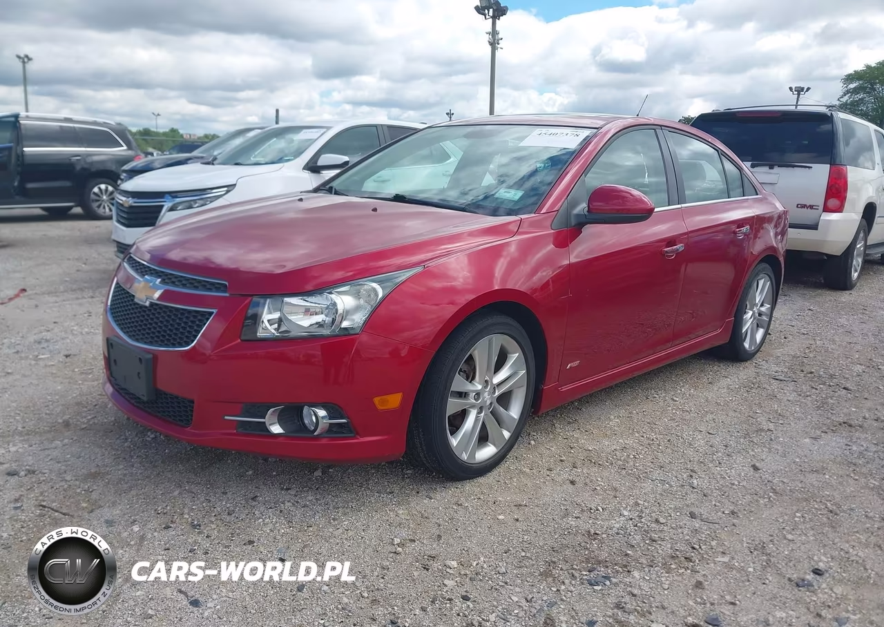 2013 Chevrolet Cruze Ltz VIN:1G1PG5SB7D7262271 - 2