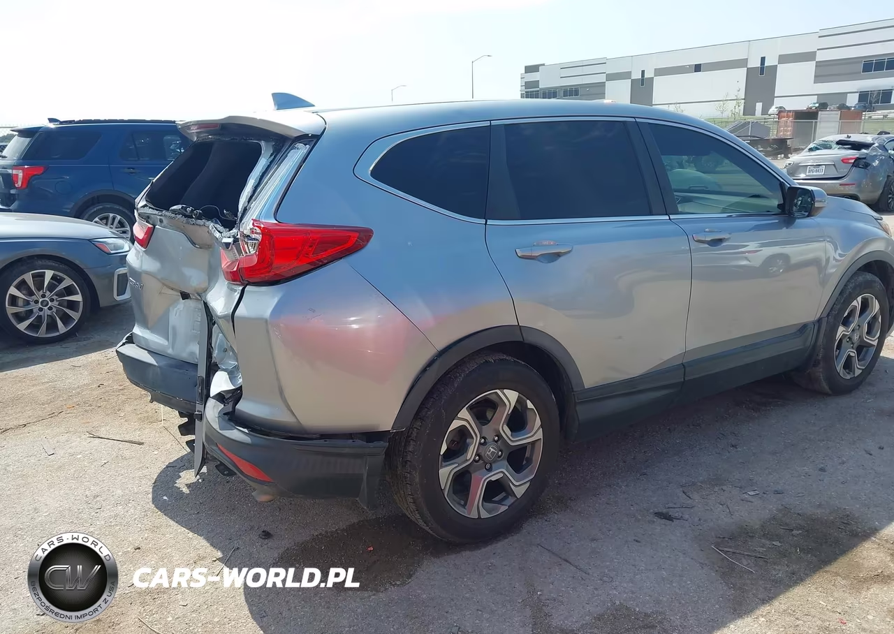 2018 Honda Cr-V Ex-L-Ex-L Navi VIN:5J6RW1H88JA014434 - 4