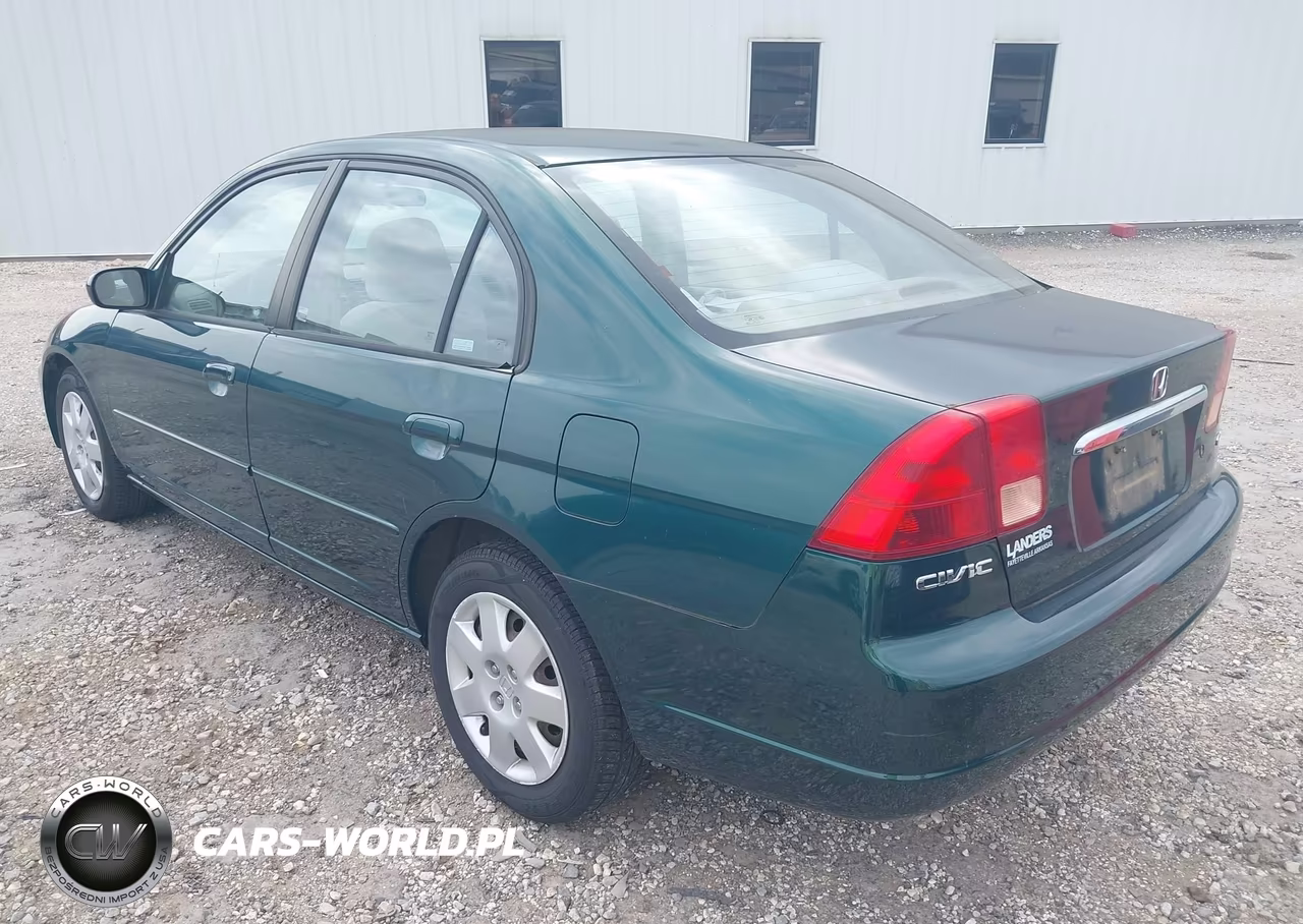 2002 Honda Civic Ex VIN:1HGES26762L057466 - 3