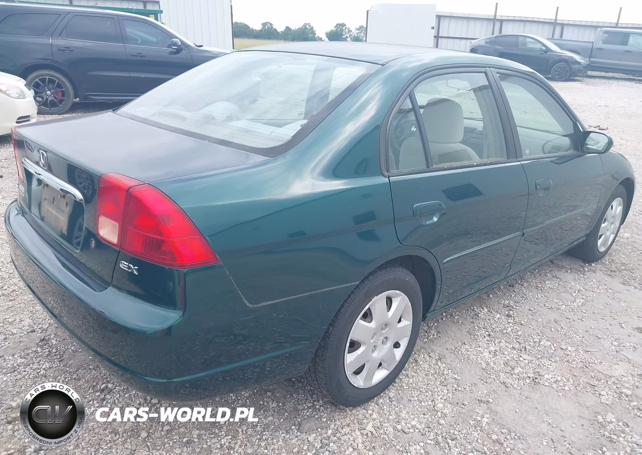 2002 Honda Civic Ex VIN:1HGES26762L057466 - 4