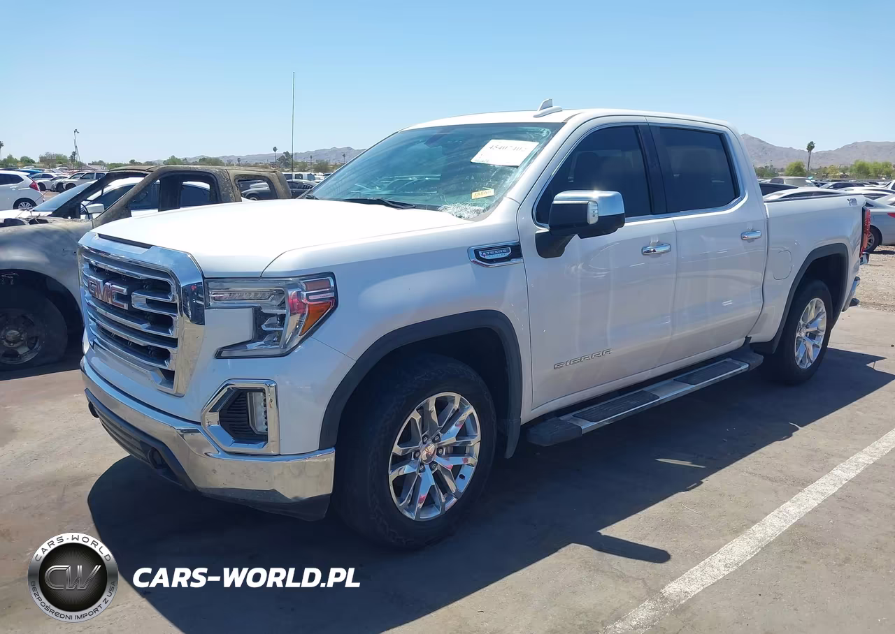 2021 GMC Sierra 1500 4Wd Short Box Slt VIN:3GTU9DEL9MG356062 - 2