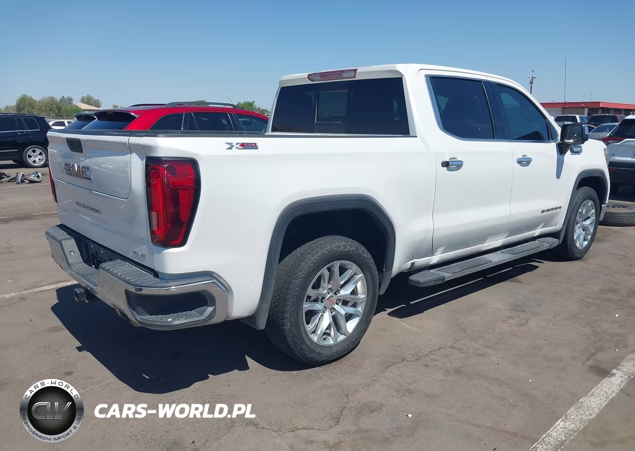 2021 GMC Sierra 1500 4Wd Short Box Slt VIN:3GTU9DEL9MG356062 - 4