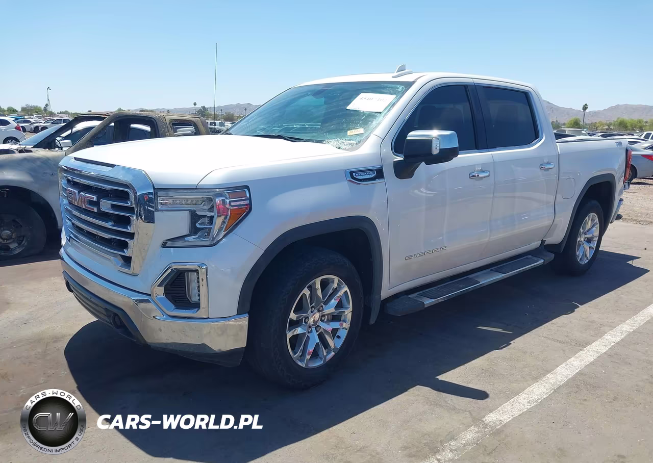 2021 GMC Sierra 1500 4Wd Short Box Slt VIN:3GTU9DEL9MG356062 - 6