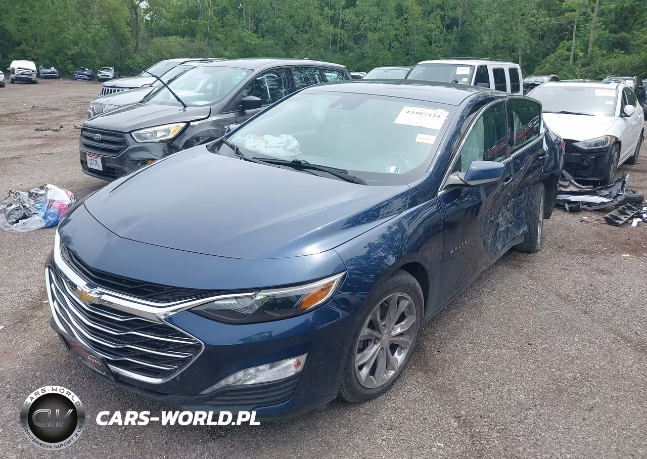 2020 Chevrolet Malibu Fwd Lt VIN:1G1ZD5ST8LF063129 - 2