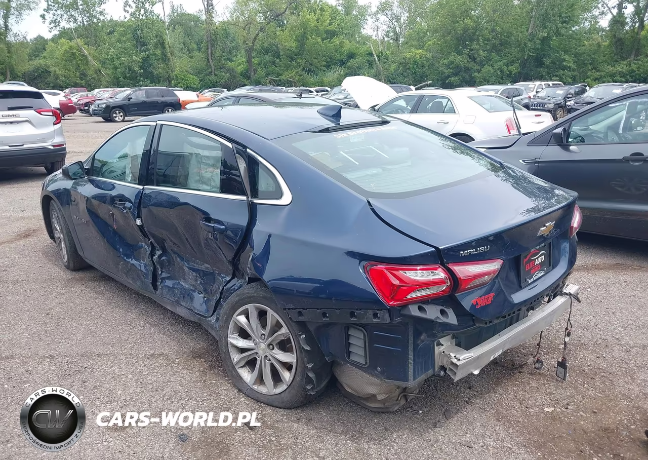 2020 Chevrolet Malibu Fwd Lt VIN:1G1ZD5ST8LF063129 - 3