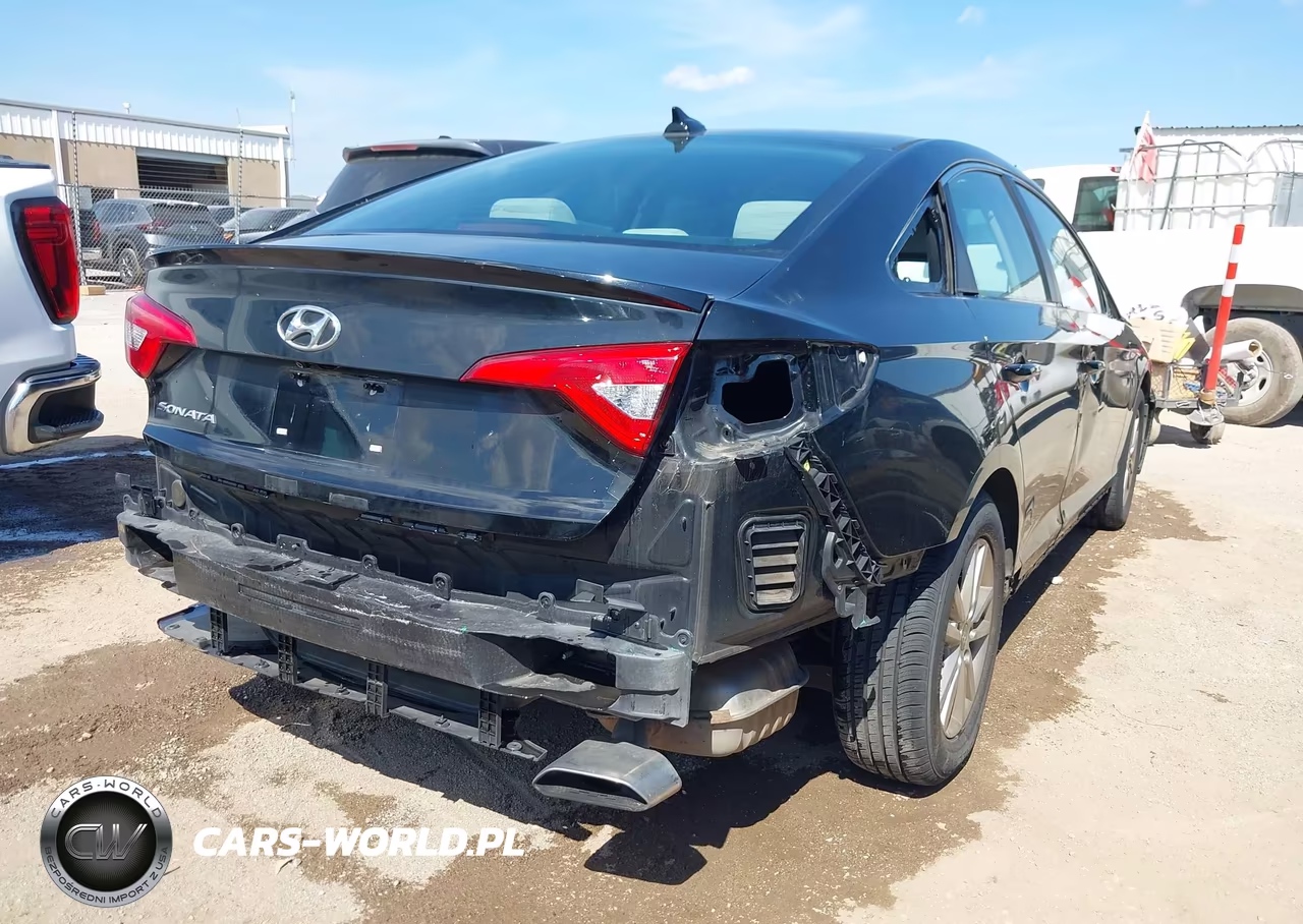 2017 Hyundai Sonata Se VIN:5NPE24AF3HH582801 - 4