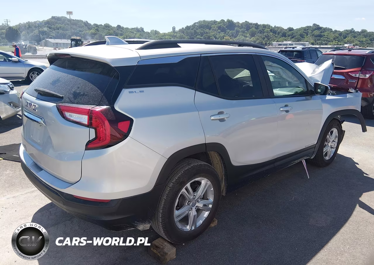 2022 GMC Terrain Fwd Sle VIN:3GKALMEVXNL189634 - 4