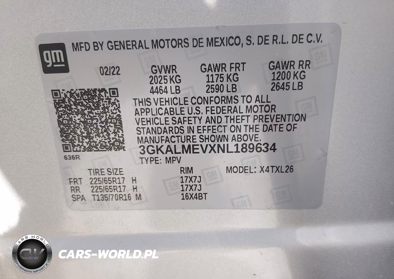 2022 GMC Terrain Fwd Sle VIN:3GKALMEVXNL189634 - 9
