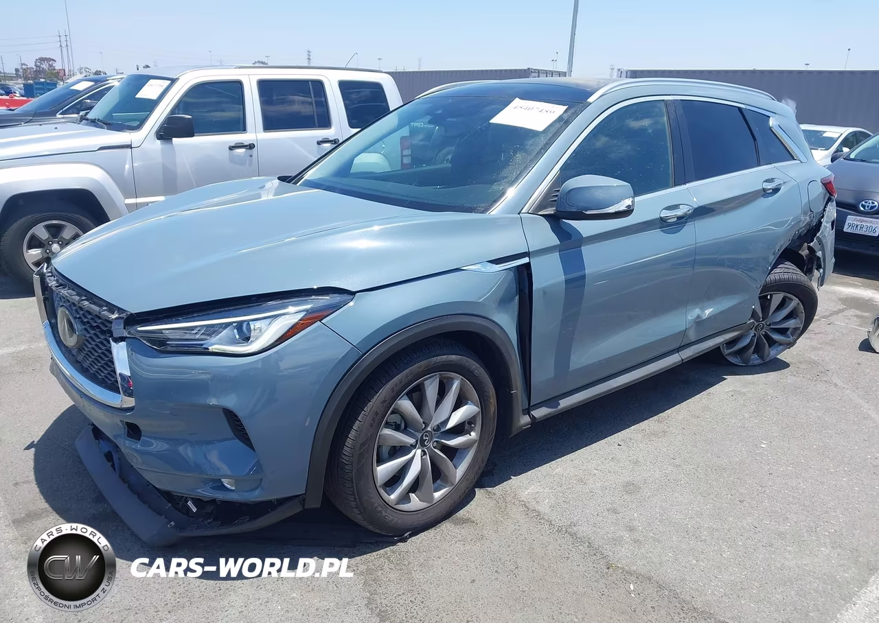 2022 Infiniti Qx50 Luxe VIN:3PCAJ5BA9NF107738 - 2