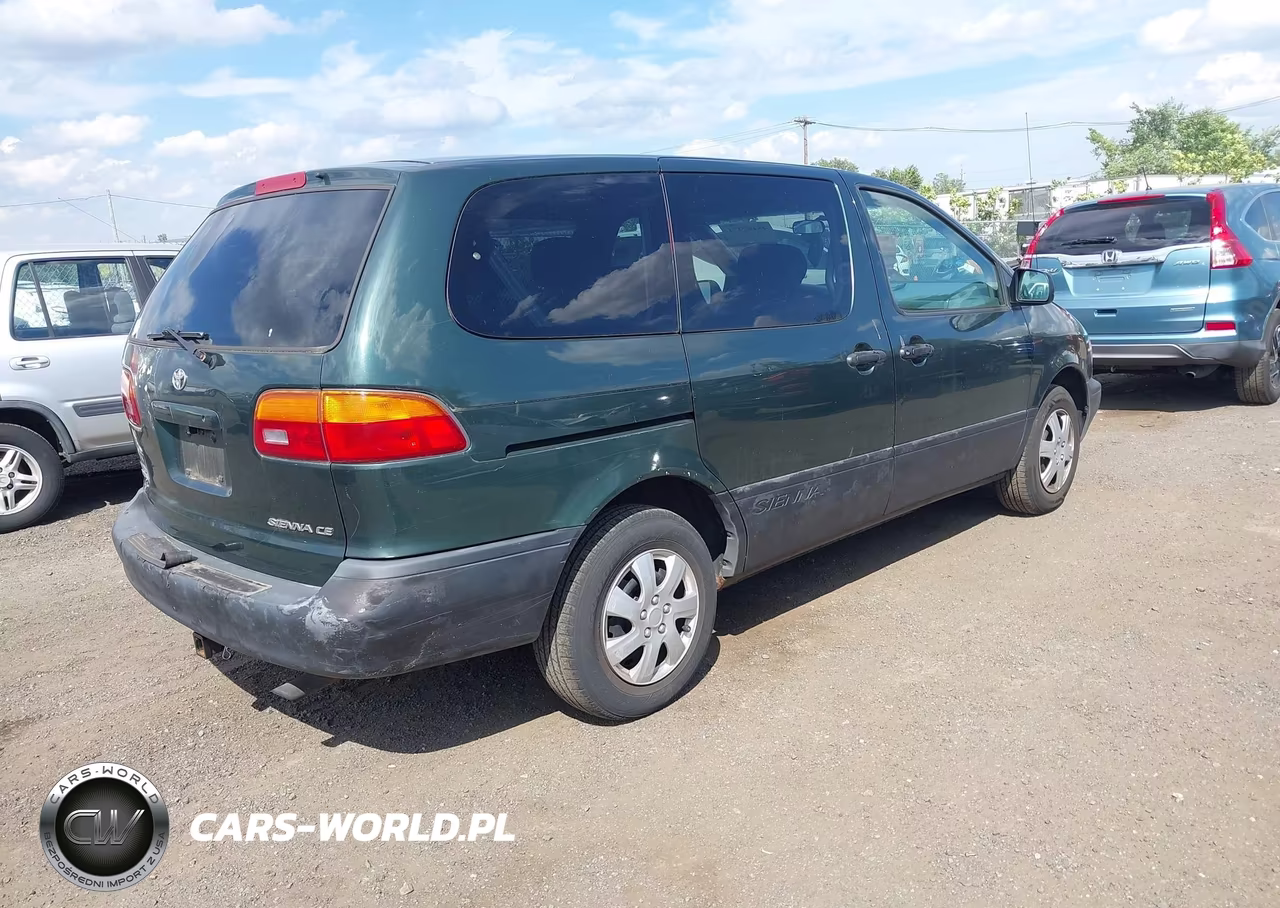 2000 Toyota Sienna Ce VIN:4T3ZF19C5YU174355 - 4