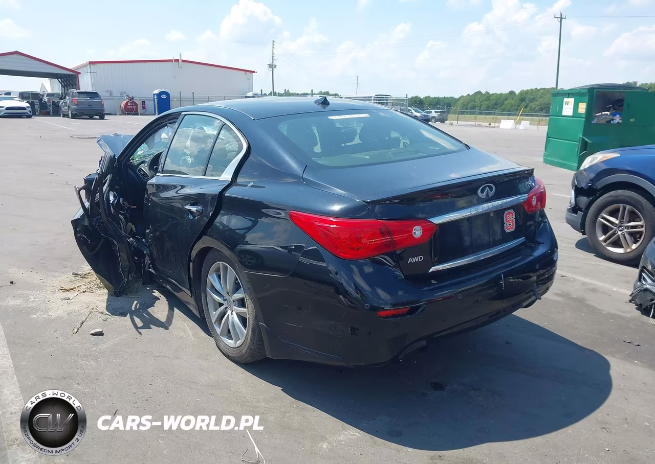 2015 Infiniti Q50 Premium VIN:JN1BV7AR9FM408663 - 3