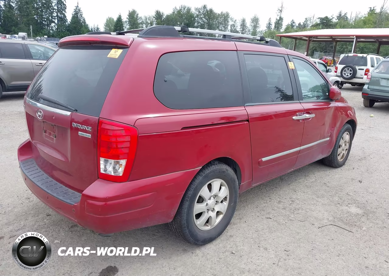 2007 Hyundai Entourage Gls-Limited-Se VIN:KNDMC233976019020 - 4