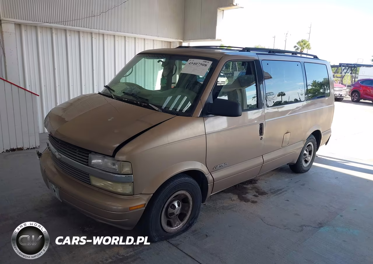 2001 Chevrolet Astro Ls VIN:1GNDM19W71B121883 - 2