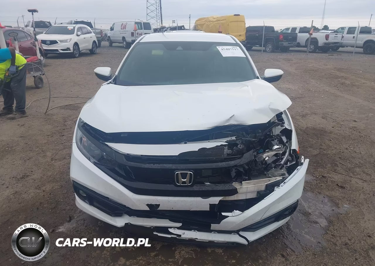 2020 Honda Civic Sport VIN:19XFC2F88LE023631 - 12