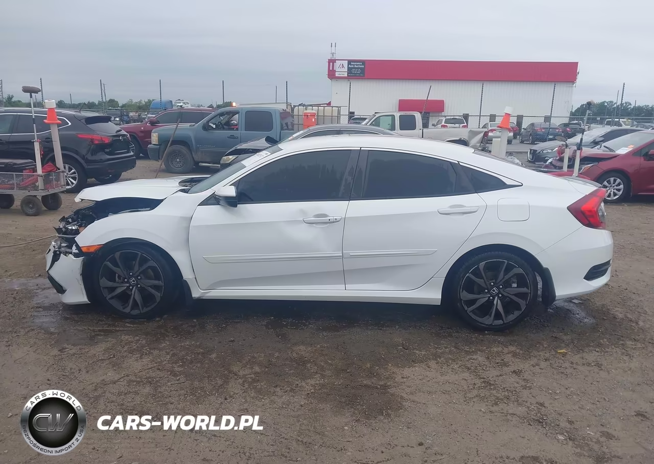 2020 Honda Civic Sport VIN:19XFC2F88LE023631 - 14