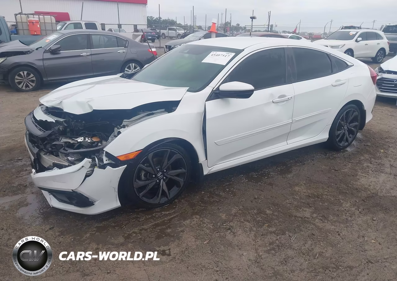 2020 Honda Civic Sport VIN:19XFC2F88LE023631 - 2