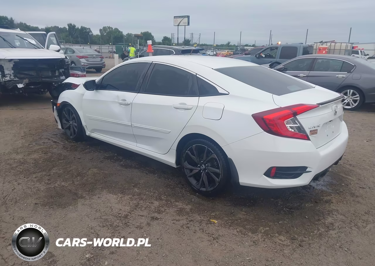 2020 Honda Civic Sport VIN:19XFC2F88LE023631 - 3