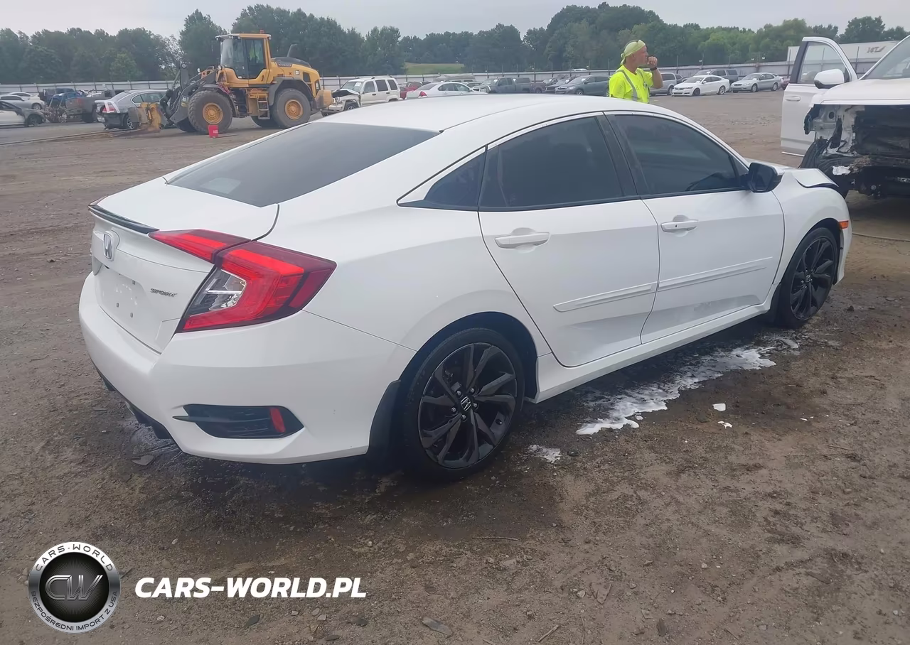 2020 Honda Civic Sport VIN:19XFC2F88LE023631 - 4