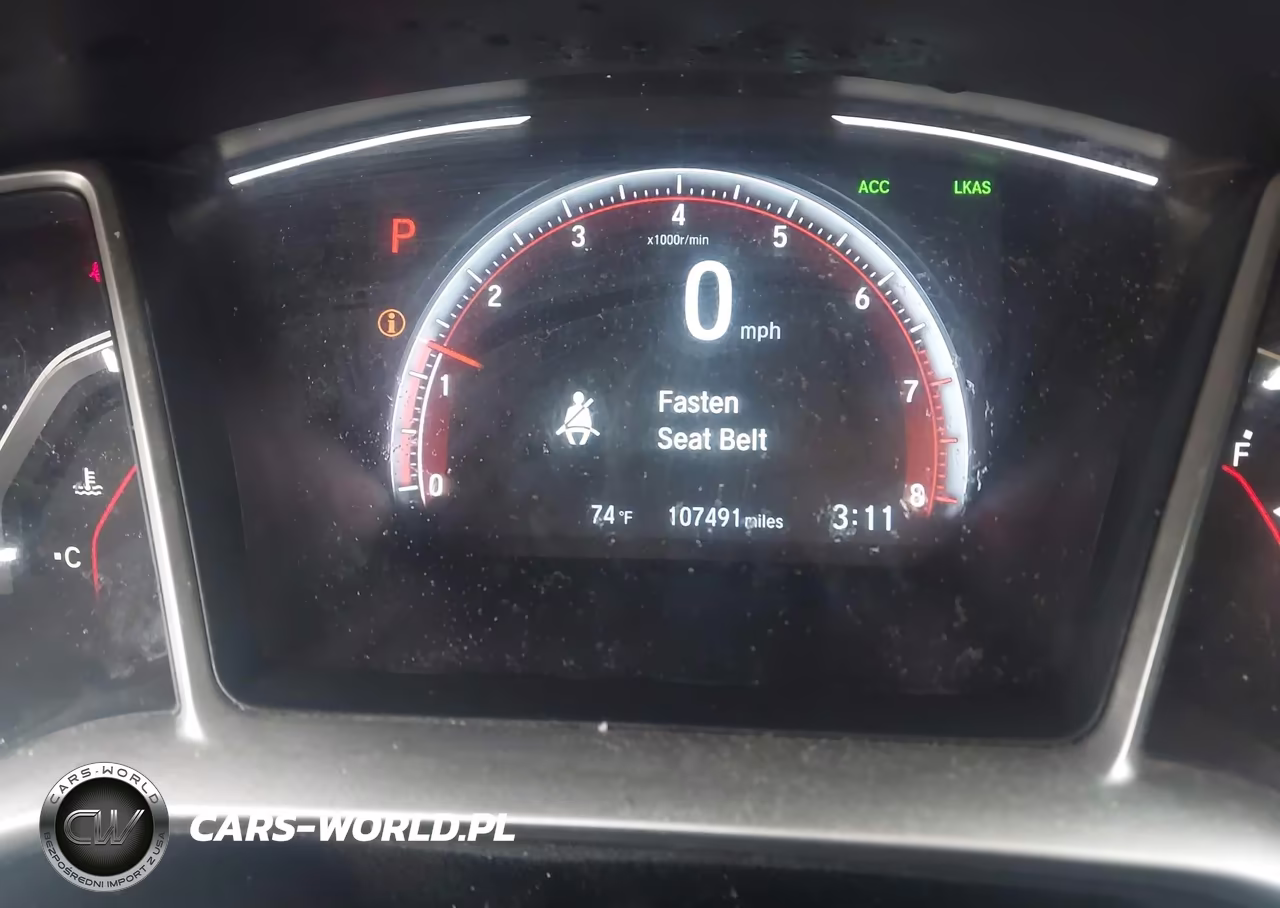 2020 Honda Civic Sport VIN:19XFC2F88LE023631 - 7