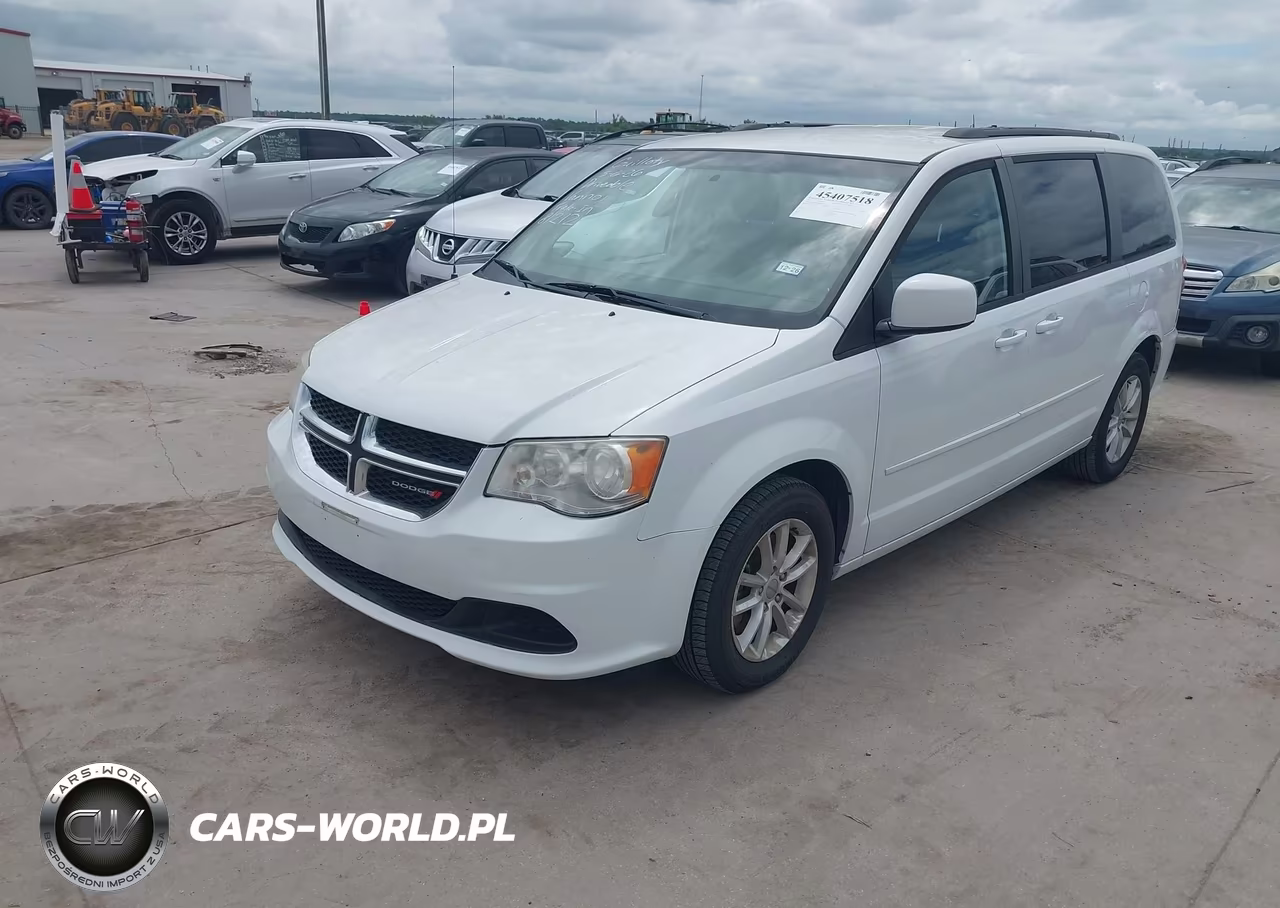 2014 Dodge Grand Caravan Sxt VIN:2C4RDGCG8ER390307 - 2