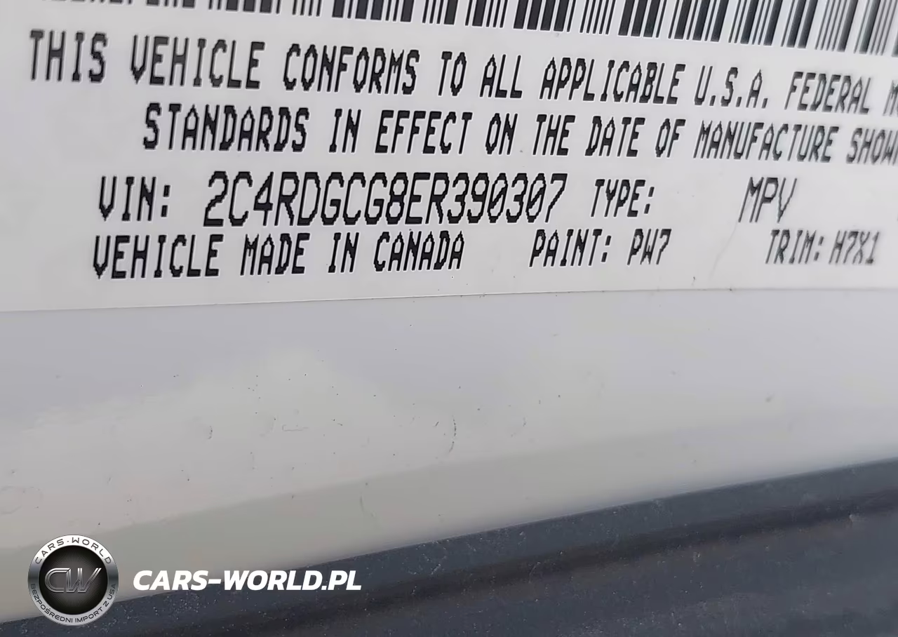 2014 Dodge Grand Caravan Sxt VIN:2C4RDGCG8ER390307 - 9