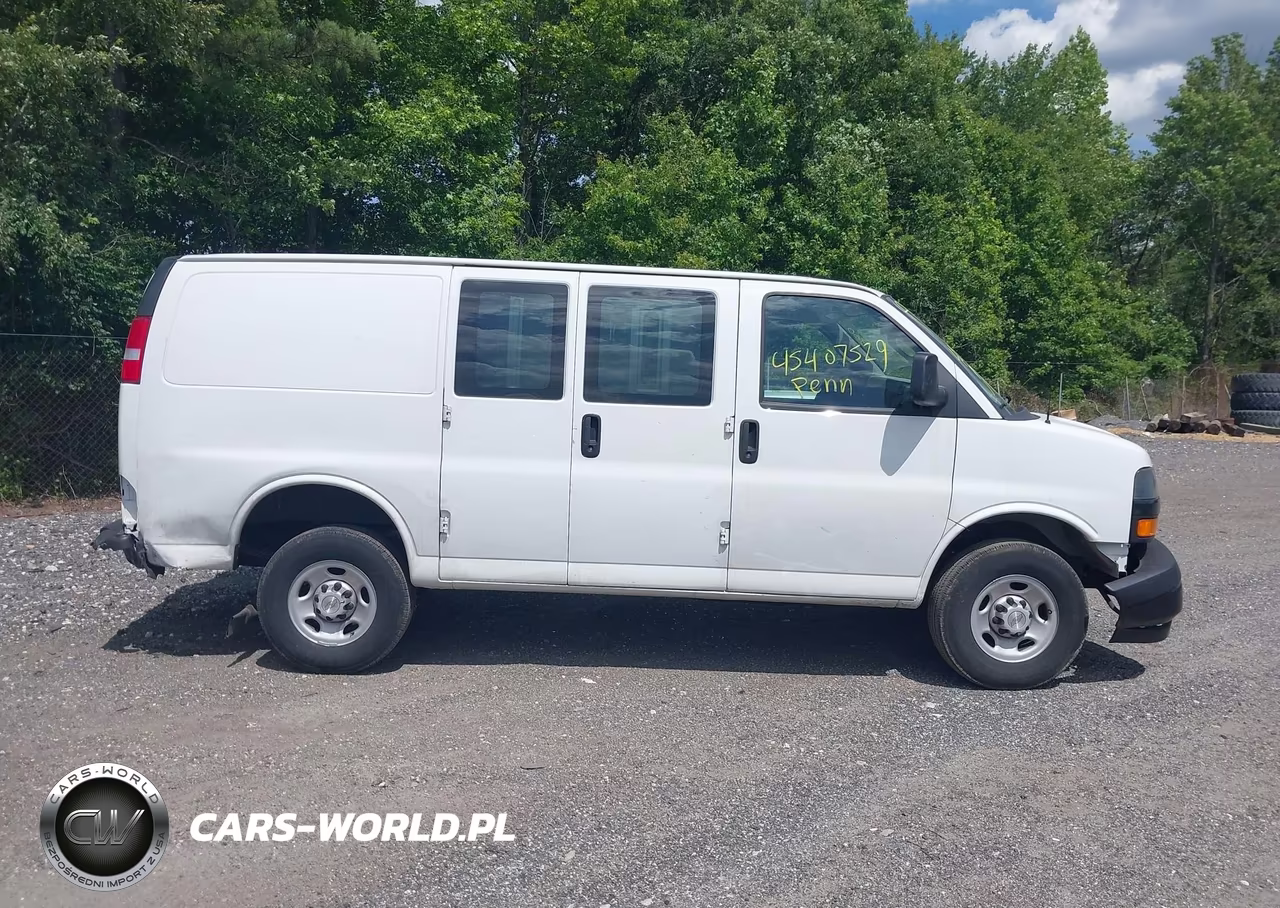 2023 Chevrolet Express Cargo Rwd 3500 Regular Wheelbase Wt VIN:1GCZGGFP4P1255058 - 13