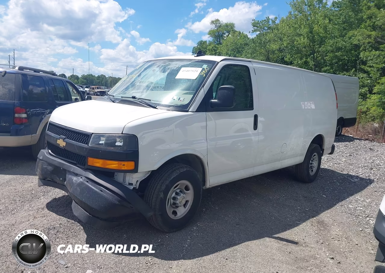 2023 Chevrolet Express Cargo Rwd 3500 Regular Wheelbase Wt VIN:1GCZGGFP4P1255058 - 2