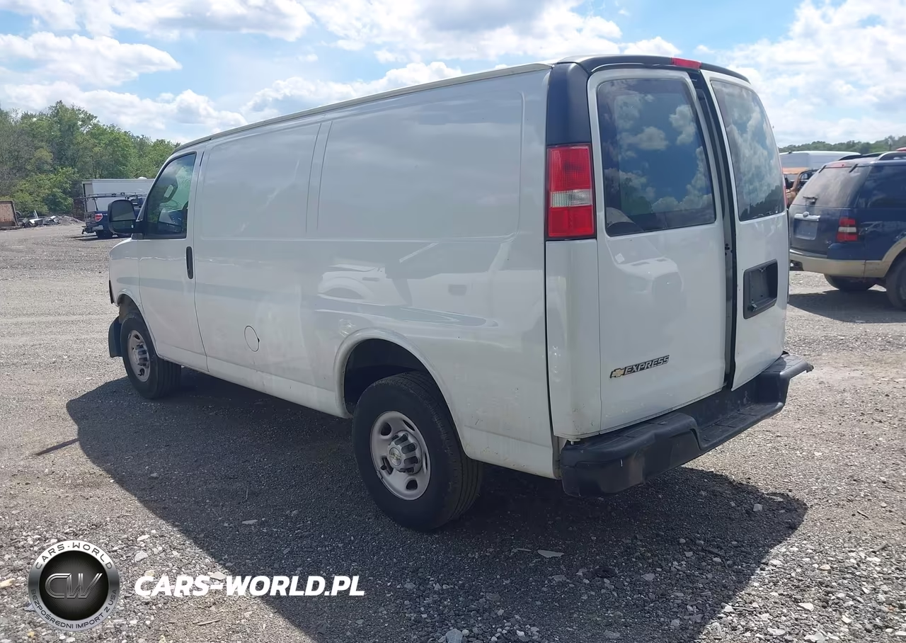2023 Chevrolet Express Cargo Rwd 3500 Regular Wheelbase Wt VIN:1GCZGGFP4P1255058 - 3