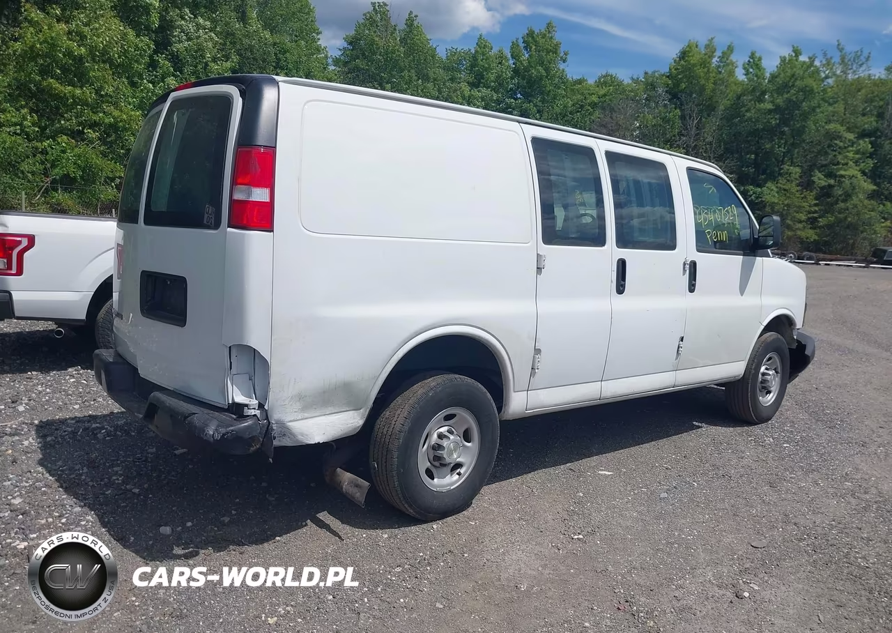 2023 Chevrolet Express Cargo Rwd 3500 Regular Wheelbase Wt VIN:1GCZGGFP4P1255058 - 4