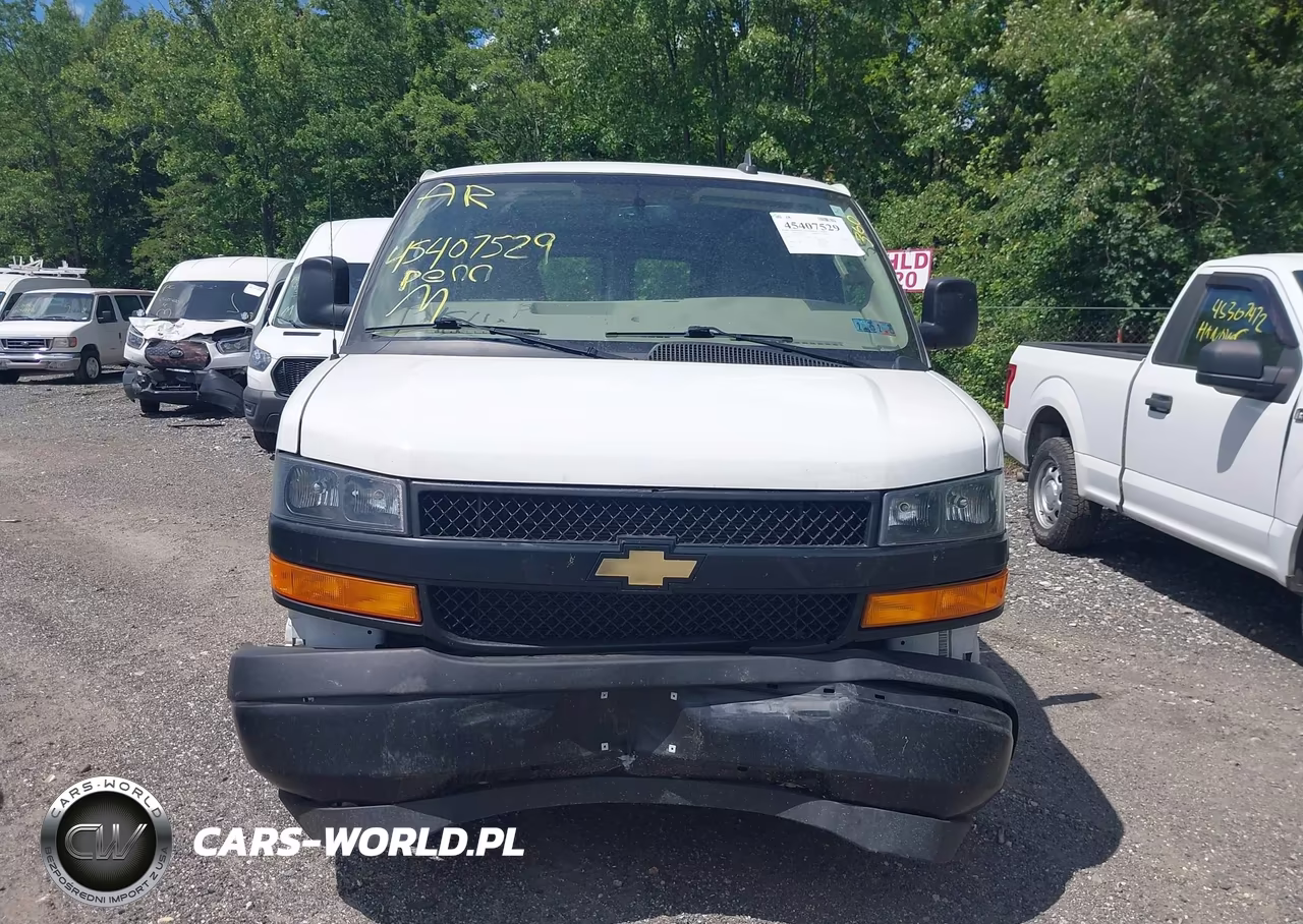 2023 Chevrolet Express Cargo Rwd 3500 Regular Wheelbase Wt VIN:1GCZGGFP4P1255058 - 6