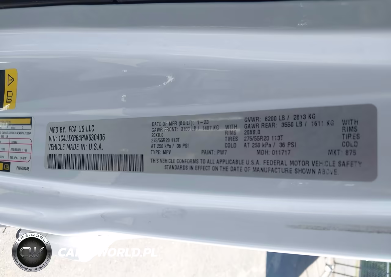 2023 Jeep Wrangler 4Xe Sahara 4X4 VIN:1C4JJXP64PW630406 - 9