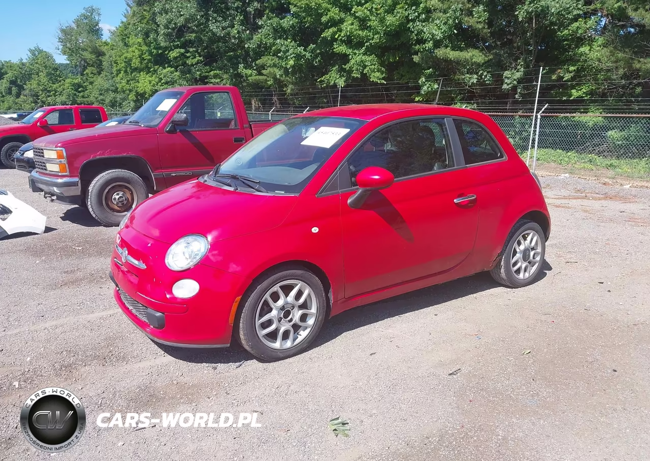 2013 Fiat 500 Pop VIN:3C3CFFAR4DT511512 - 2