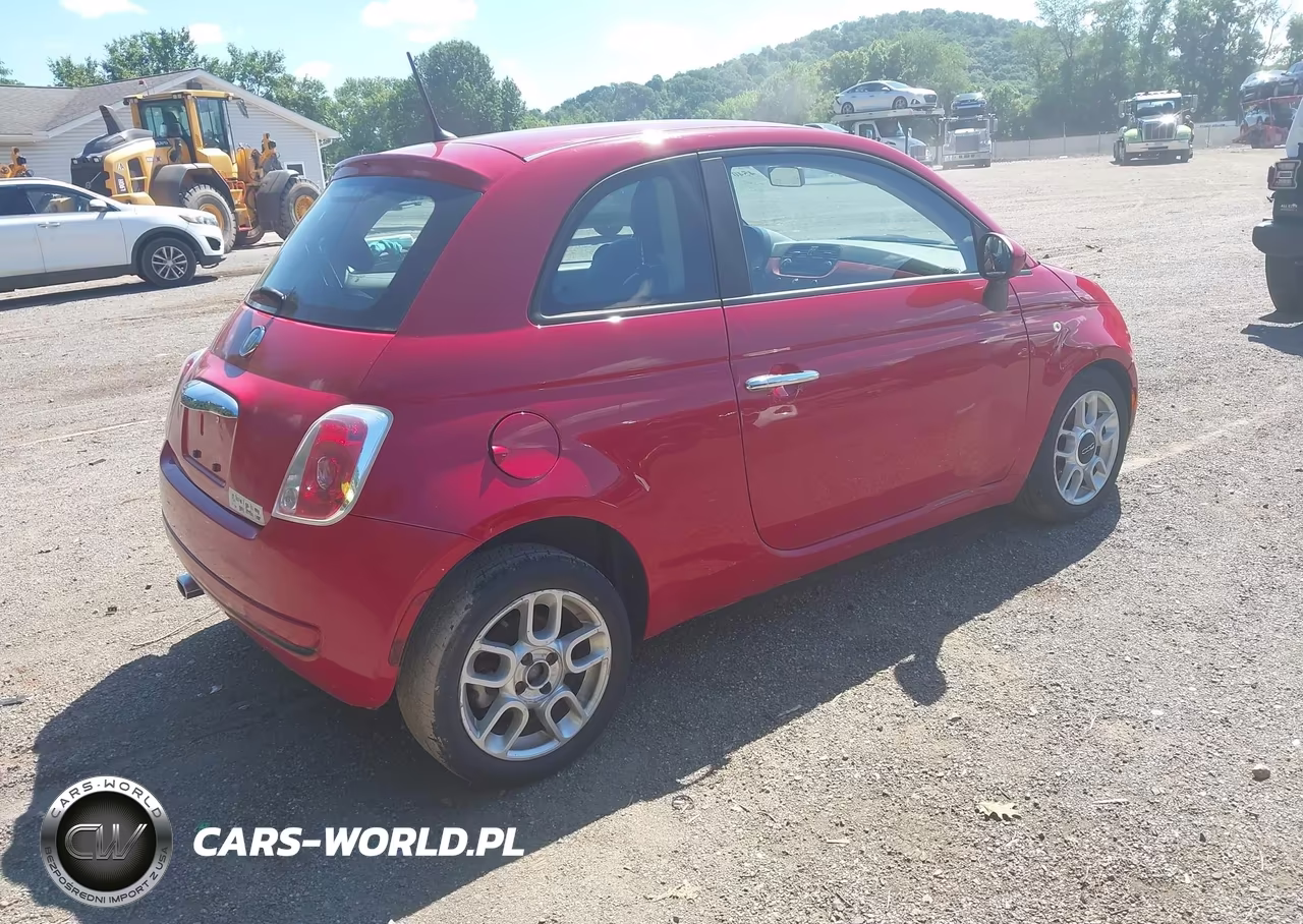 2013 Fiat 500 Pop VIN:3C3CFFAR4DT511512 - 4